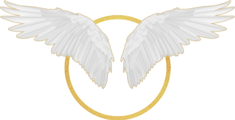 The Feel Good Life Logo Angel Wings